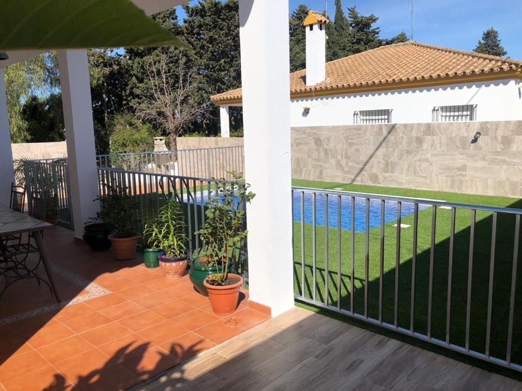 Casas Juani- chalet con piscina Conil De La Frontera Exterior foto